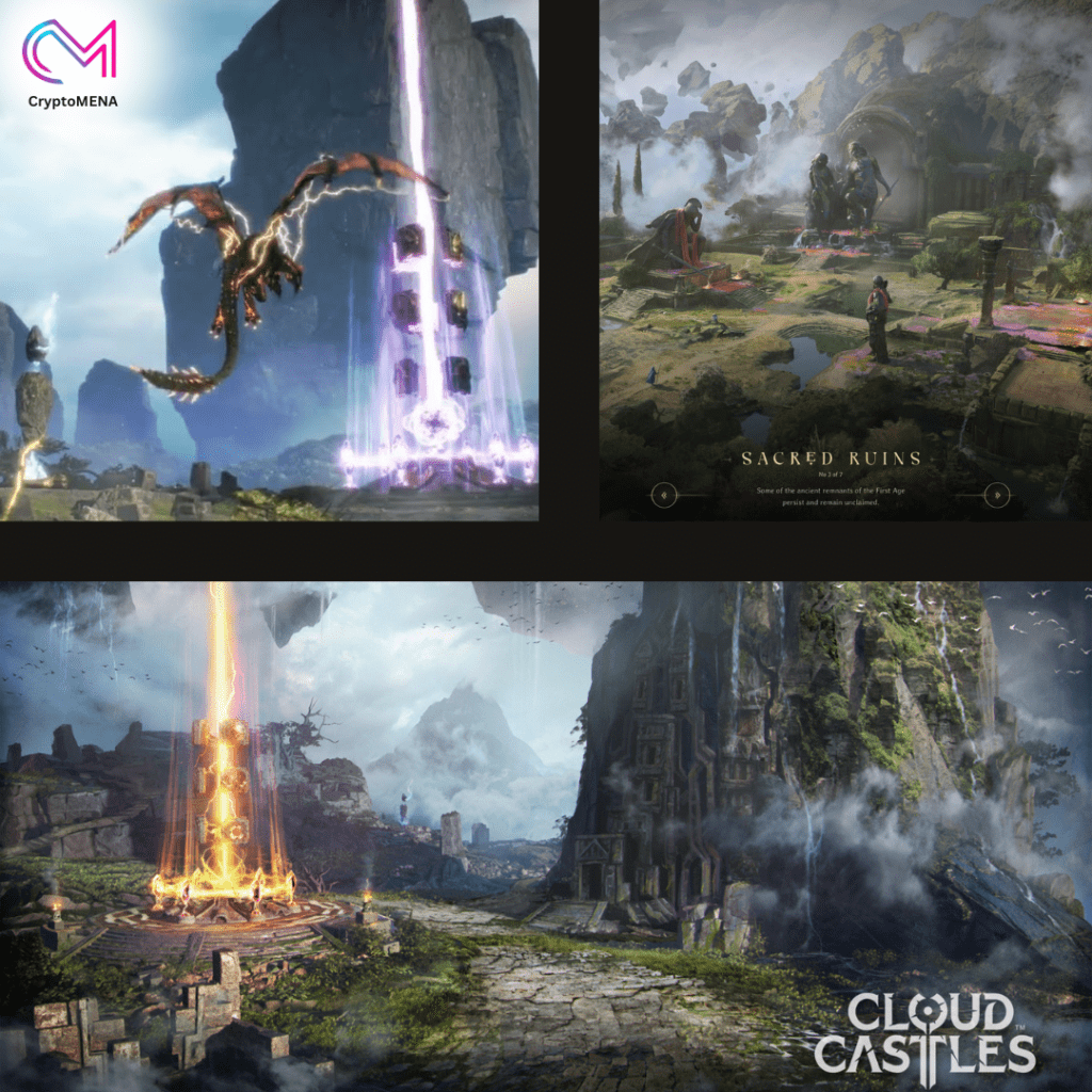 تعرف على لعبة Cloud Castles