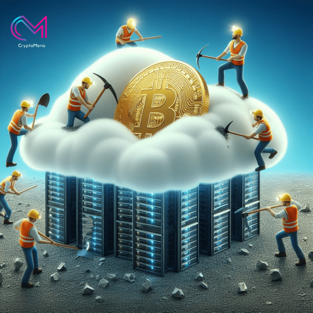 كيف يعمل التعدين السحابي للعملات المشفرة