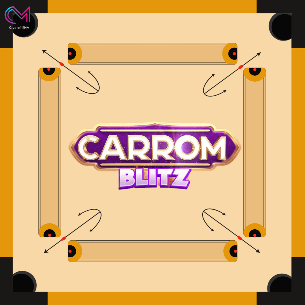 تعرف على لعبة Carrom Blitz | Crypto MENA الربح من الانترنت