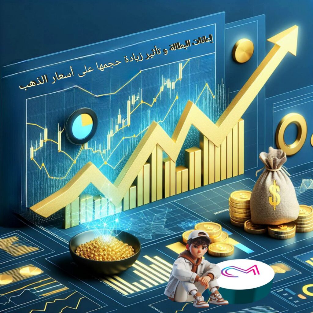 إعانات البطالة و تأثير زيادة حجمها على أسعار الذهب