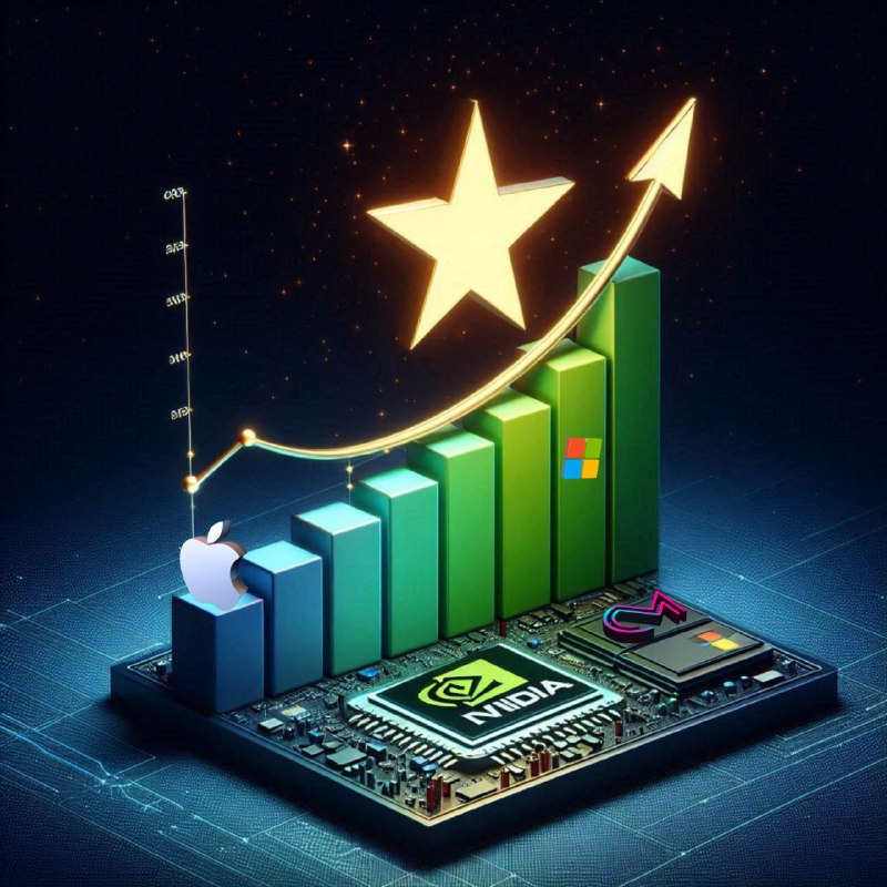 Nvidia تتفوق على Apple وتقترب من تجاوز Microsoft: قفزة كبيرة في سوق التكنولوجيا