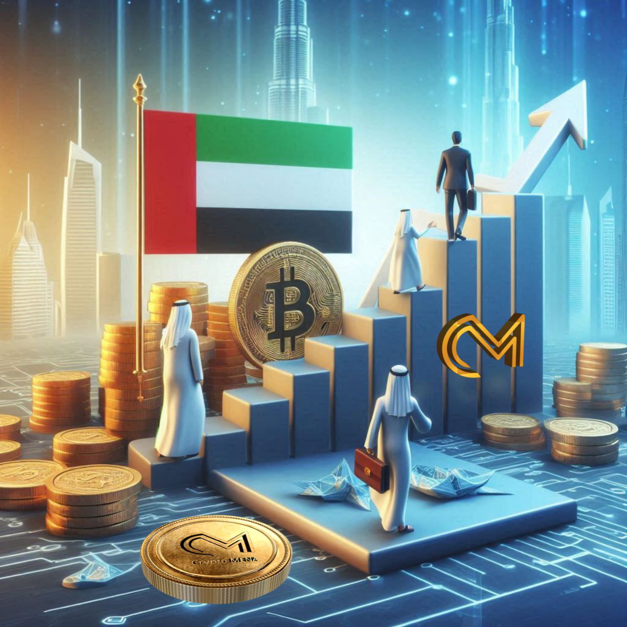 الإمارات العربية تتصدر سوق الكريبتو: أعلى عدد من المستثمرين في المنطقة