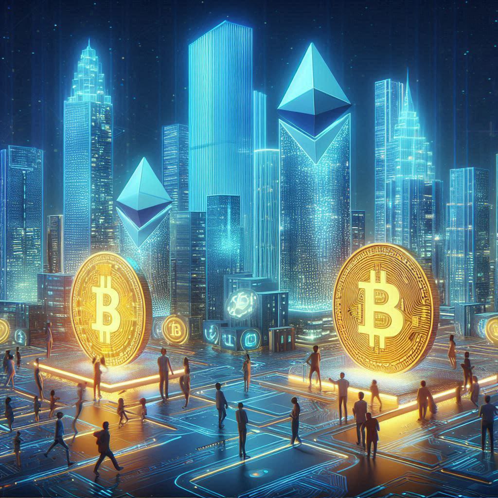 النقود الرقمية في عالم افتراضي
