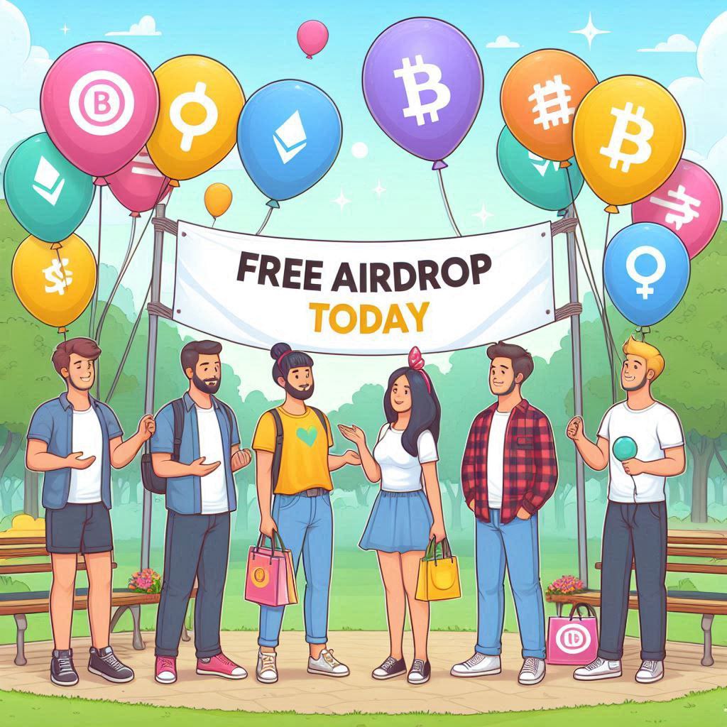 الإسقاطات الجوية ( Airdrops ) للعملات المشفرة وكيفية المشاركة فيها
