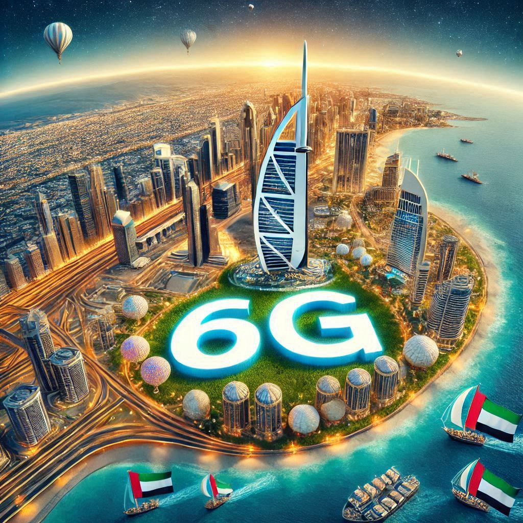 الإمارات تستعد لإطلاق خدمة 6G بحلول عام 2030