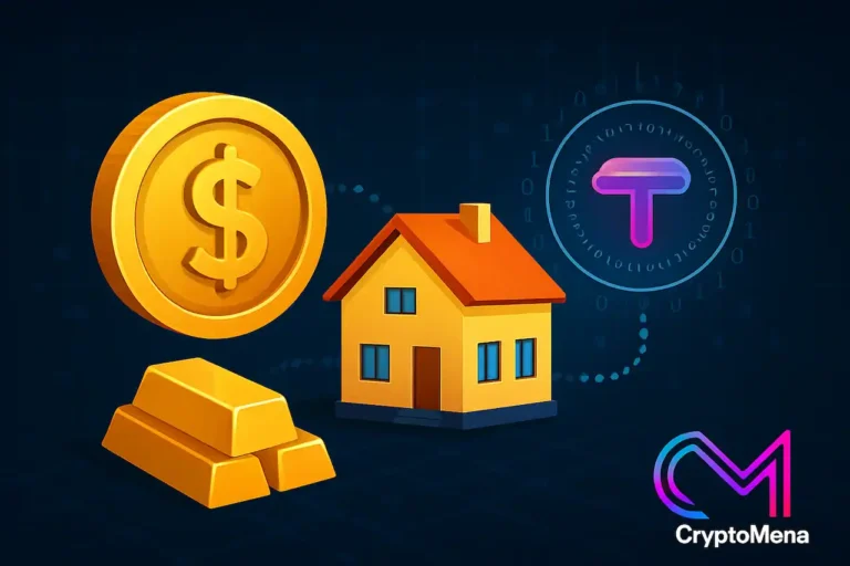 بيت يجمع بين العملات الرقميه وذهب و التيثير